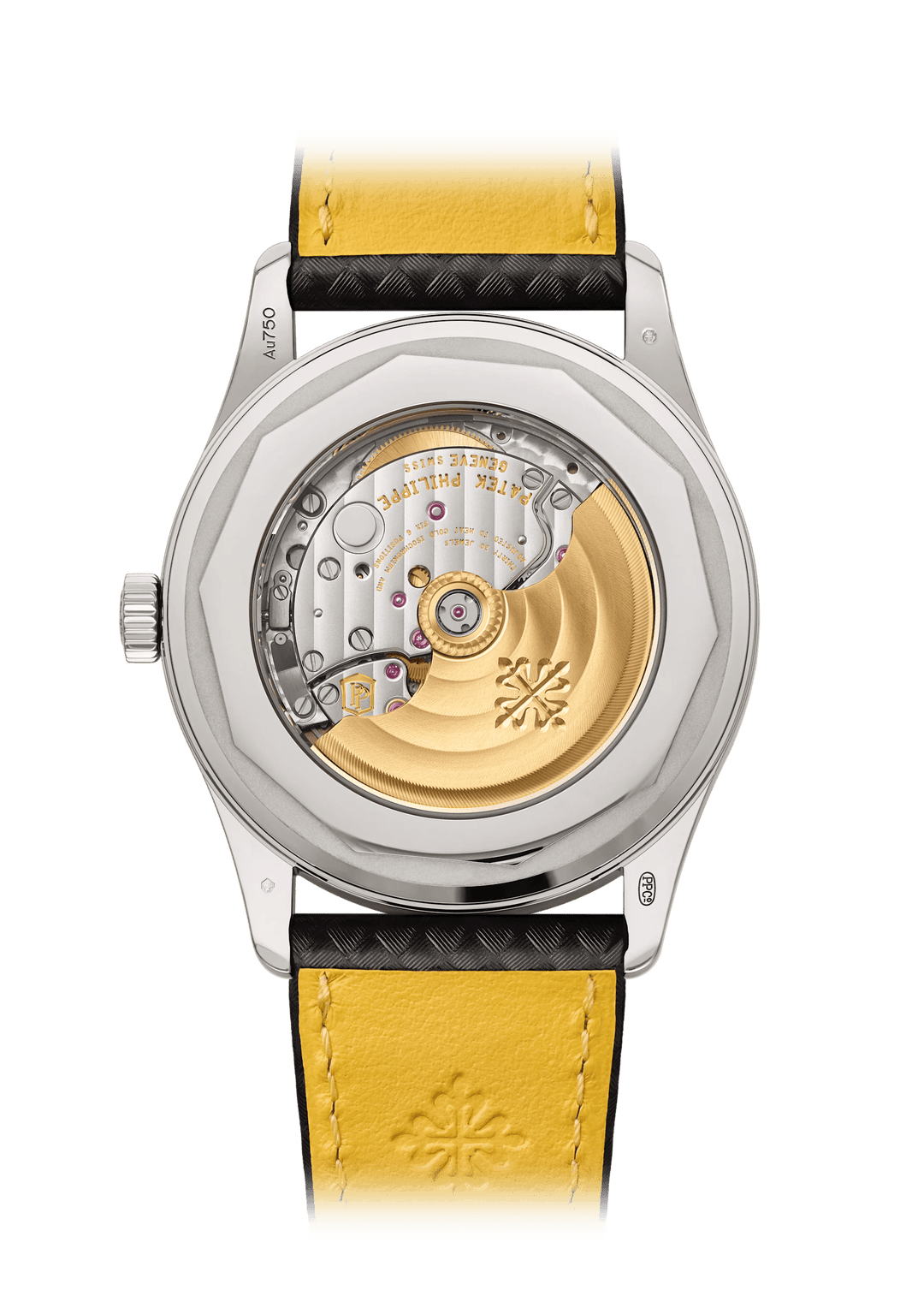 DATE. SWEEP SECONDS - BLACK AND YELLOW view 2