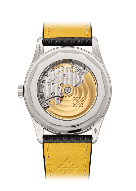 DATE. SWEEP SECONDS - BLACK AND YELLOW view 2