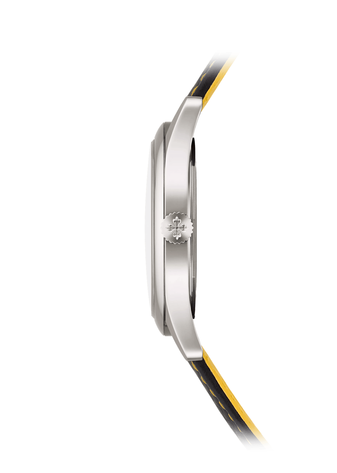 DATE. SWEEP SECONDS - BLACK AND YELLOW view 3