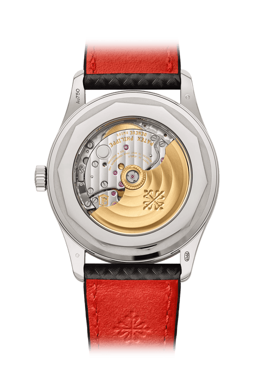 DATE. SWEEP SECONDS - BLACK AND RED view 2