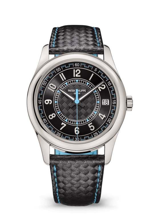 DATE. SWEEP SECONDS - BLACK AND BLUE view 1