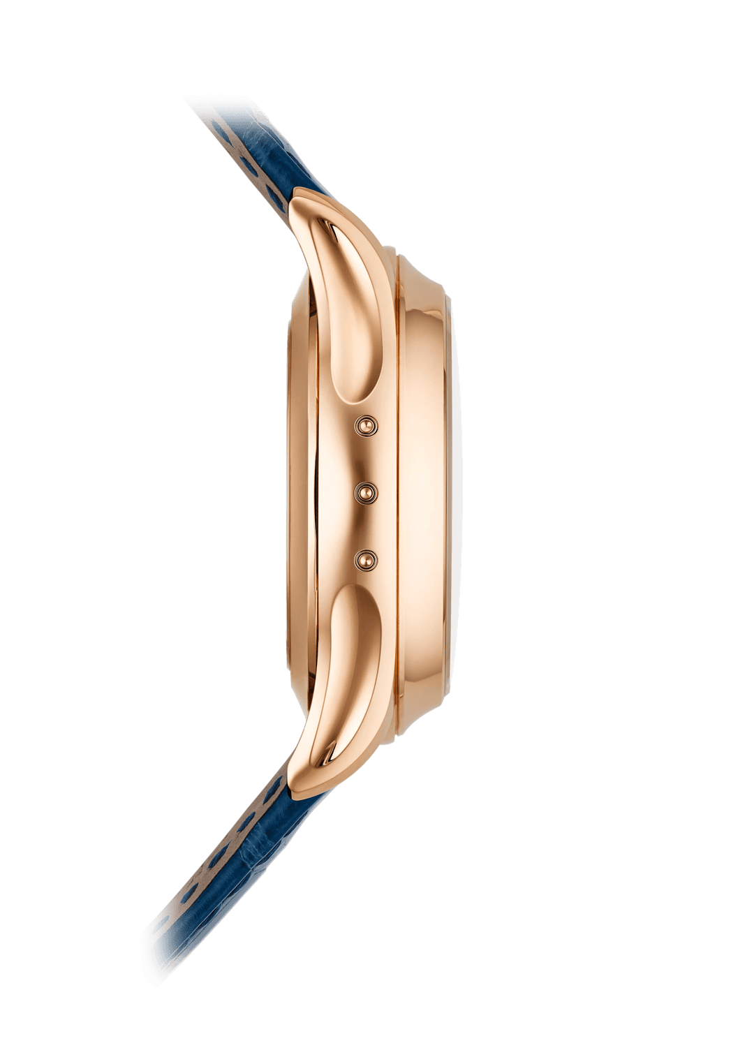 FLYBACK CHRONOGRAPH. AN. CALENDAR - BLUE AND ROSE GOLD view 4
