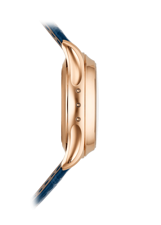 FLYBACK CHRONOGRAPH. AN. CALENDAR - BLUE AND ROSE GOLD view 4