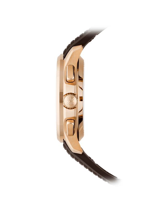 AT. CHRONOGRAPH - BROWN AND GOLD view 3