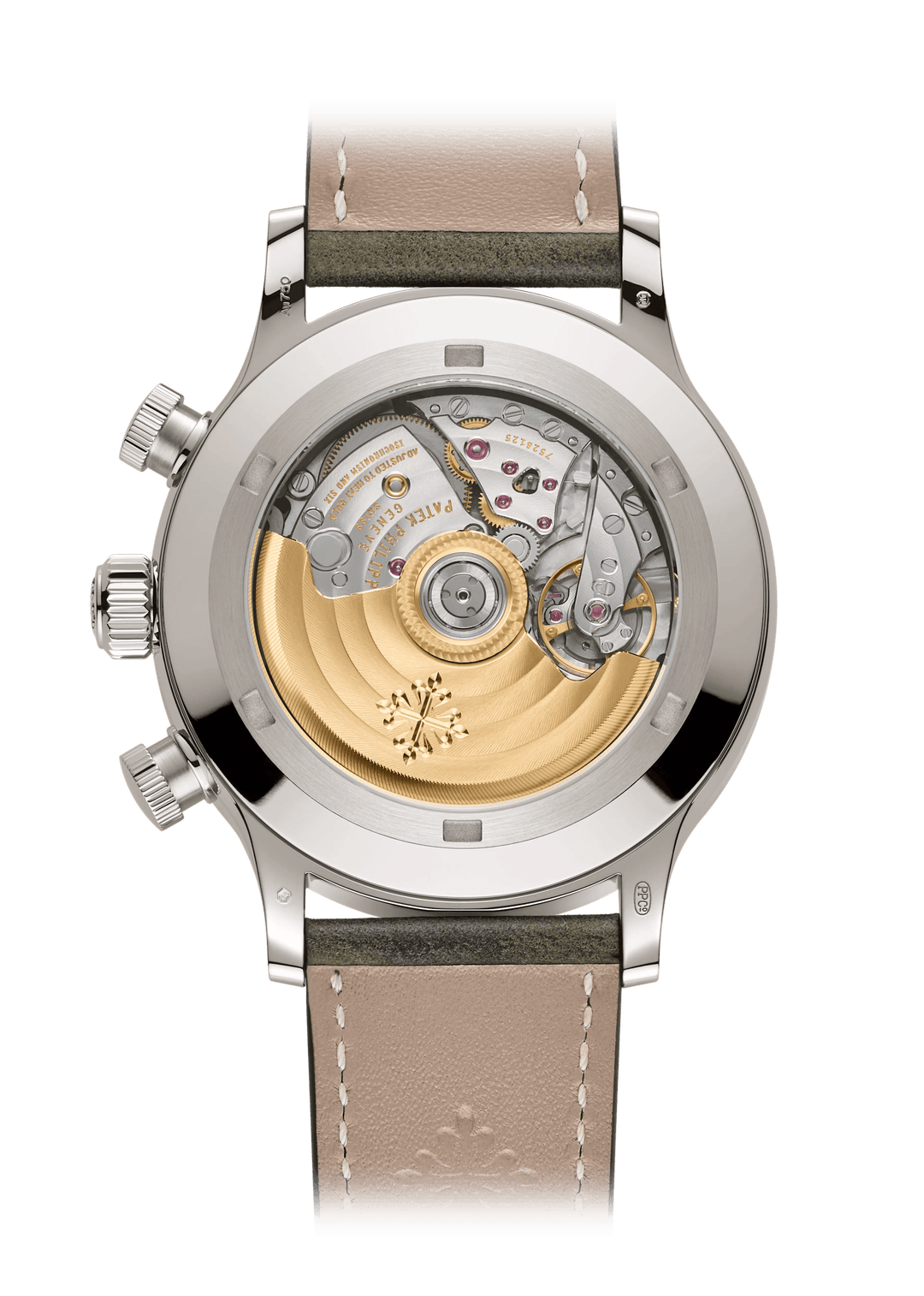CALATRAVA PT. TL. TIME. FLYBACK CHRONOGRAPH - DARK GREEN view 2