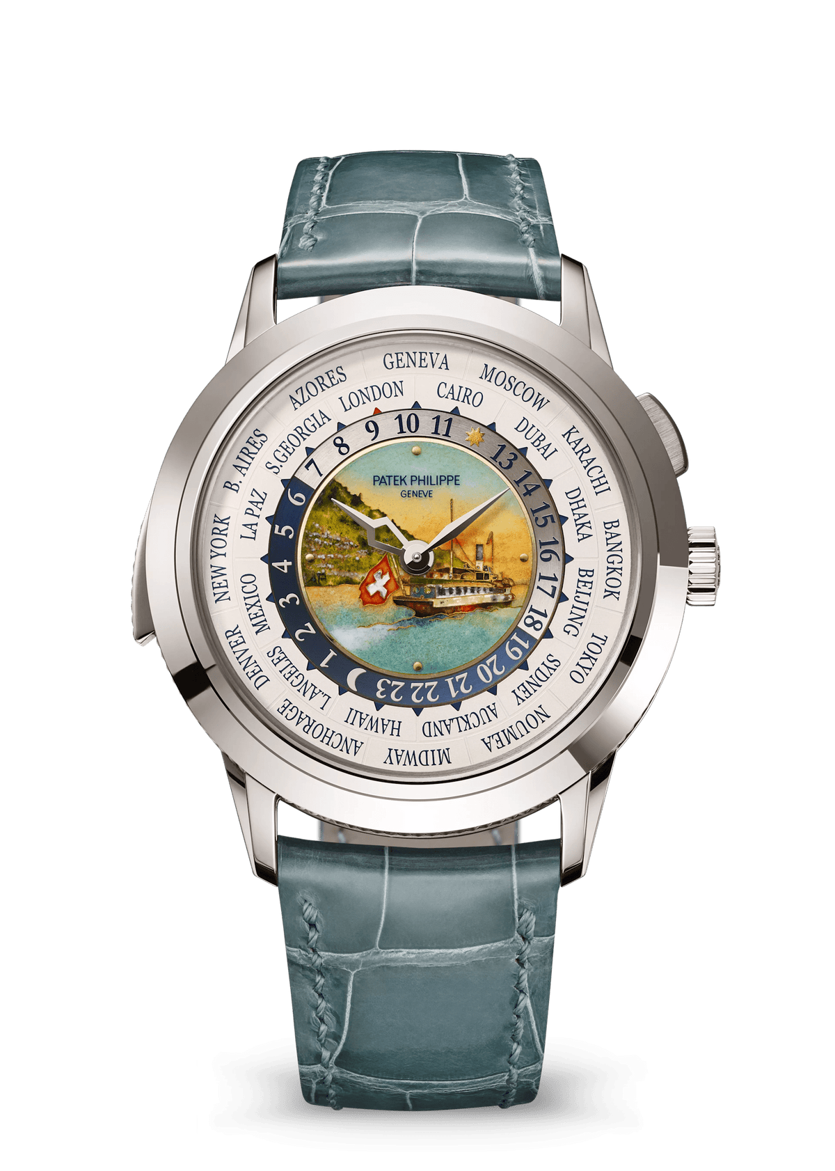 MINUTE RR. WORLD TIME. RE. HS. - WHITE GOLD view 1