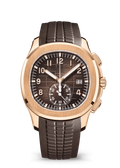 Chocolate Brown Chronograph with Rose Gold Tone Case