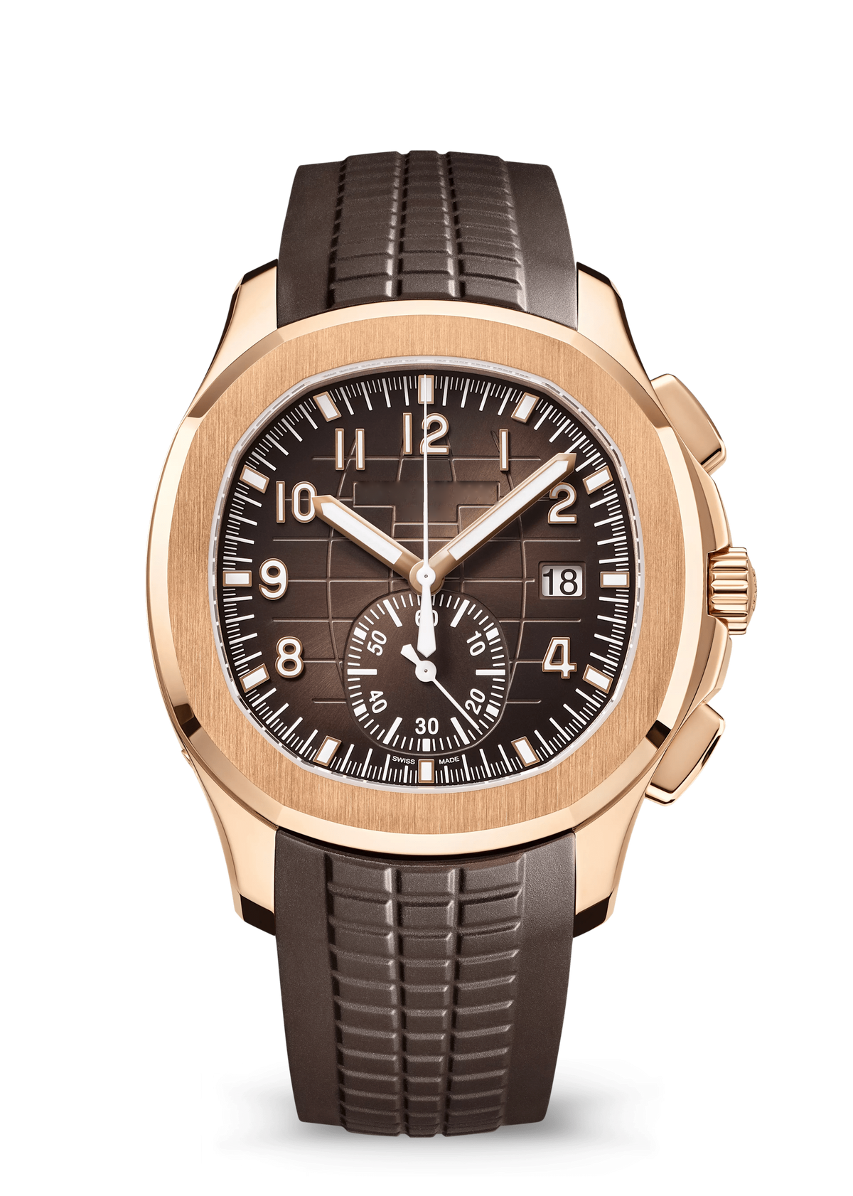 Chocolate Brown Chronograph with Rose Gold Tone Case